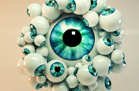 Eyes 3d graphics